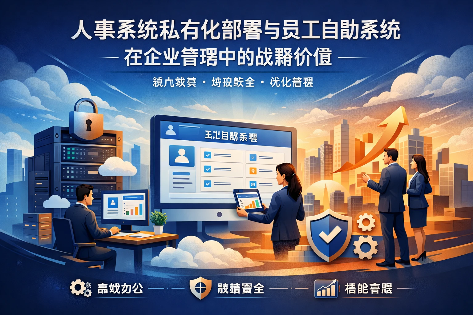 人事系统私有化部署与员工自助系统在企业管理中的战略价值