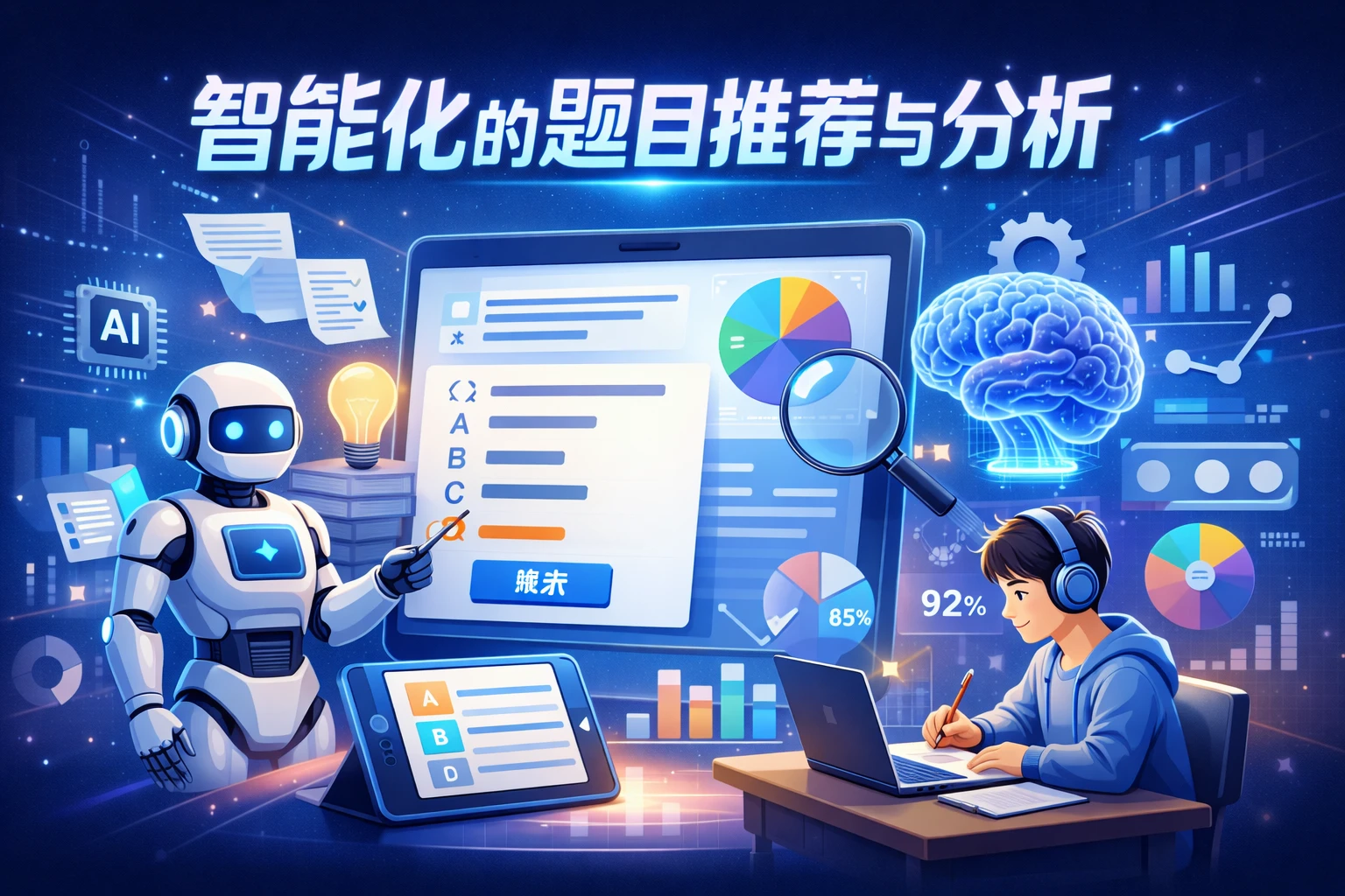 智能化的题目推荐与分析
