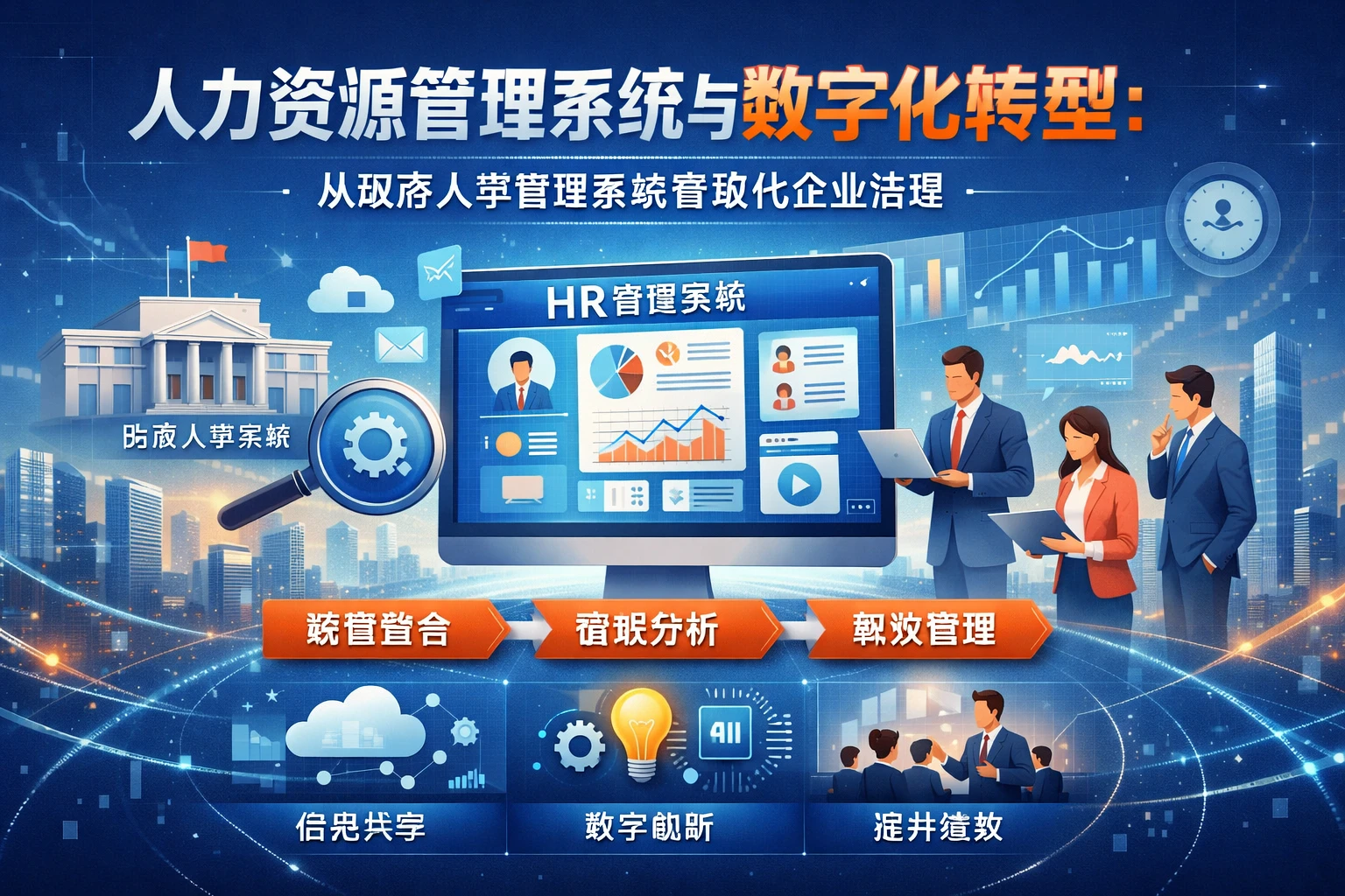 人力资源管理系统与数字化转型:从政府人事管理系统看现代企业治理