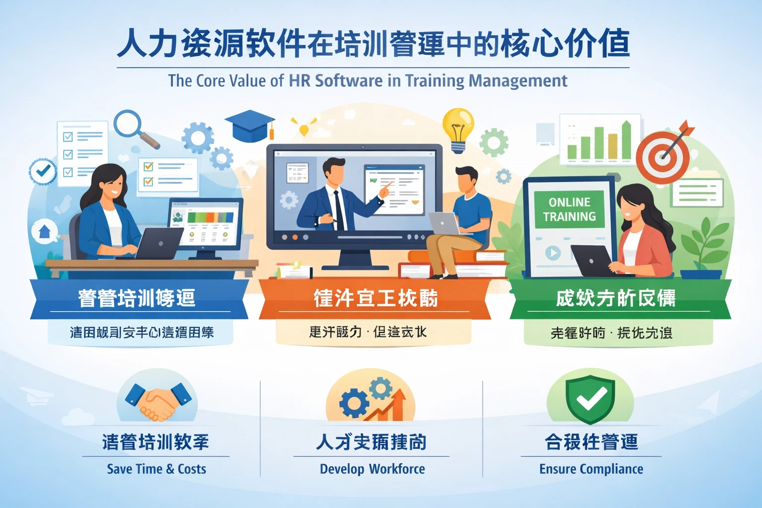 人力资源软件在培训管理中的核心价值