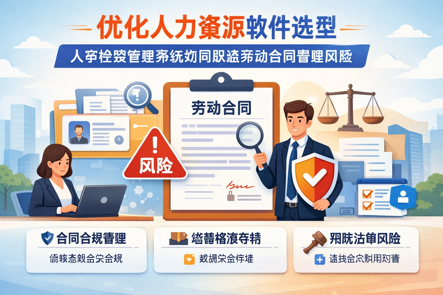 优化人力资源软件选型：人事档案管理系统如何规避劳动合同管理风险