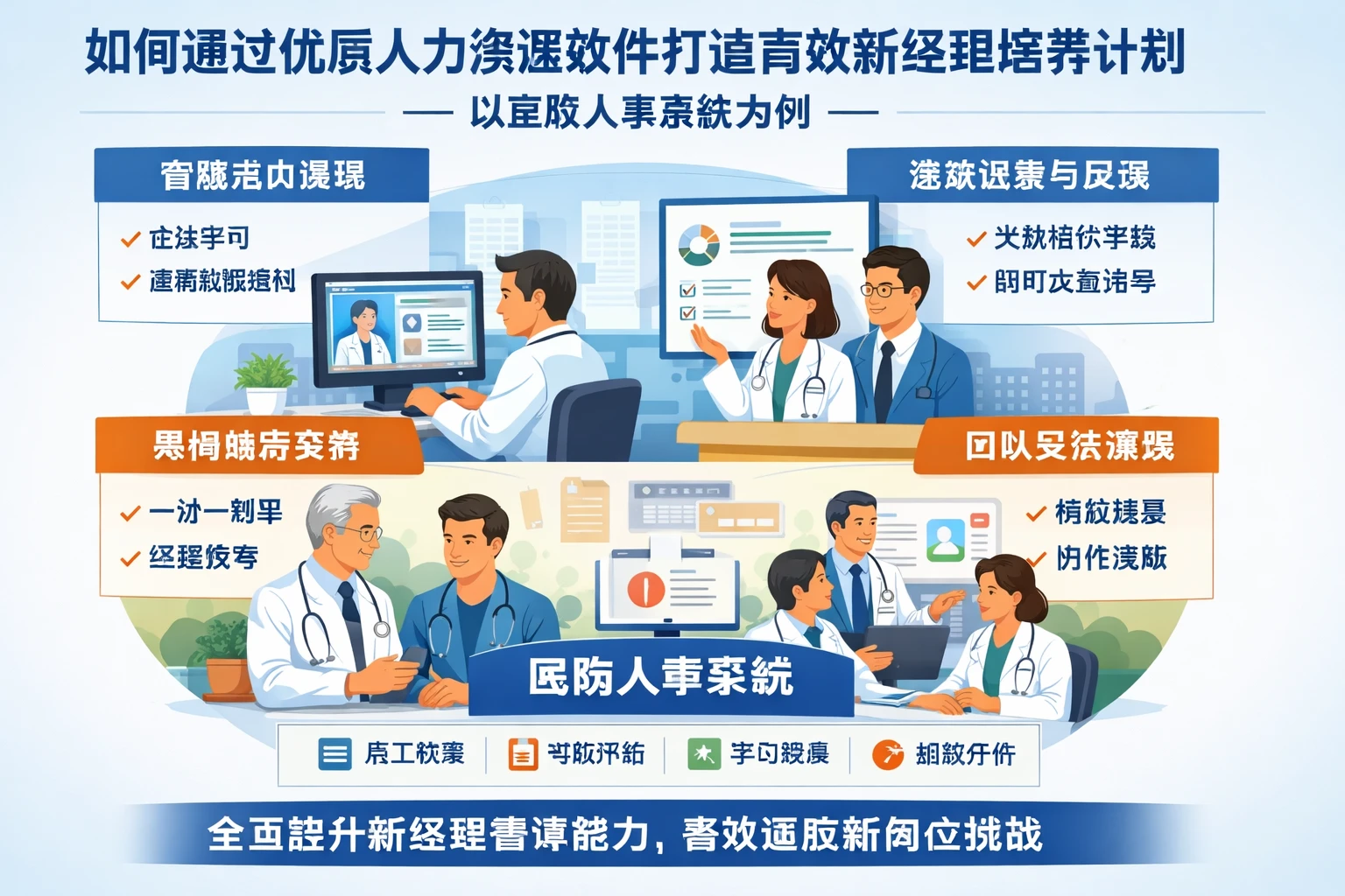 如何通过优质人力资源软件打造高效新经理培养计划——以医院人事系统为例