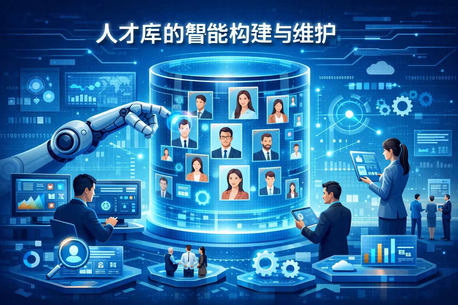 人才库的智能构建与维护