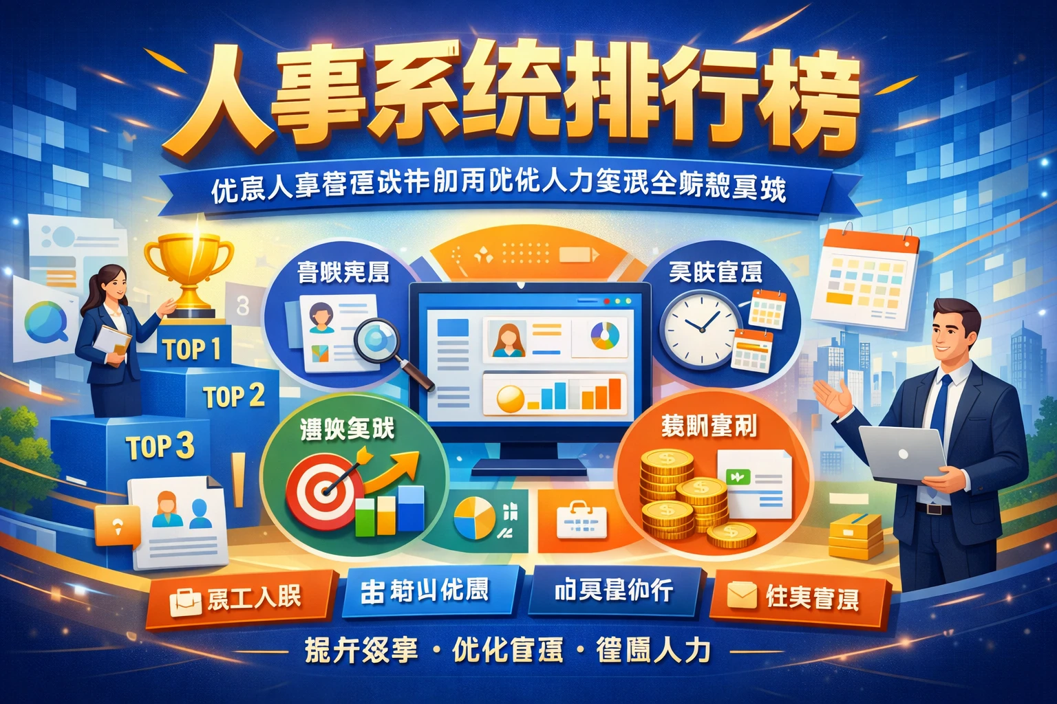 人事系统排行榜:优质人事管理软件如何优化人力资源全流程系统