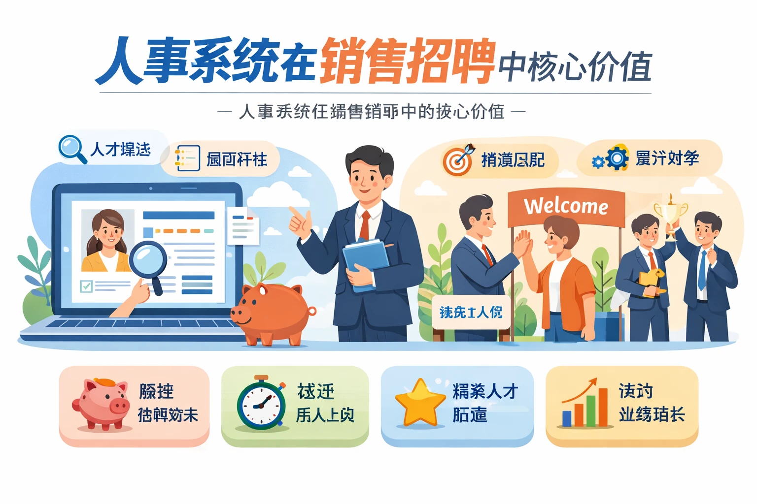 人事系统在销售招聘中的核心价值