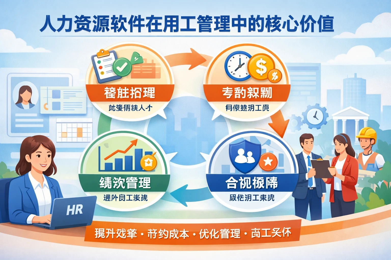 人力资源软件在用工管理中的核心价值