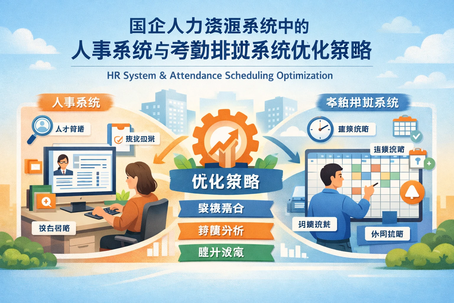 国企人力资源系统中的人事系统与考勤排班系统优化策略