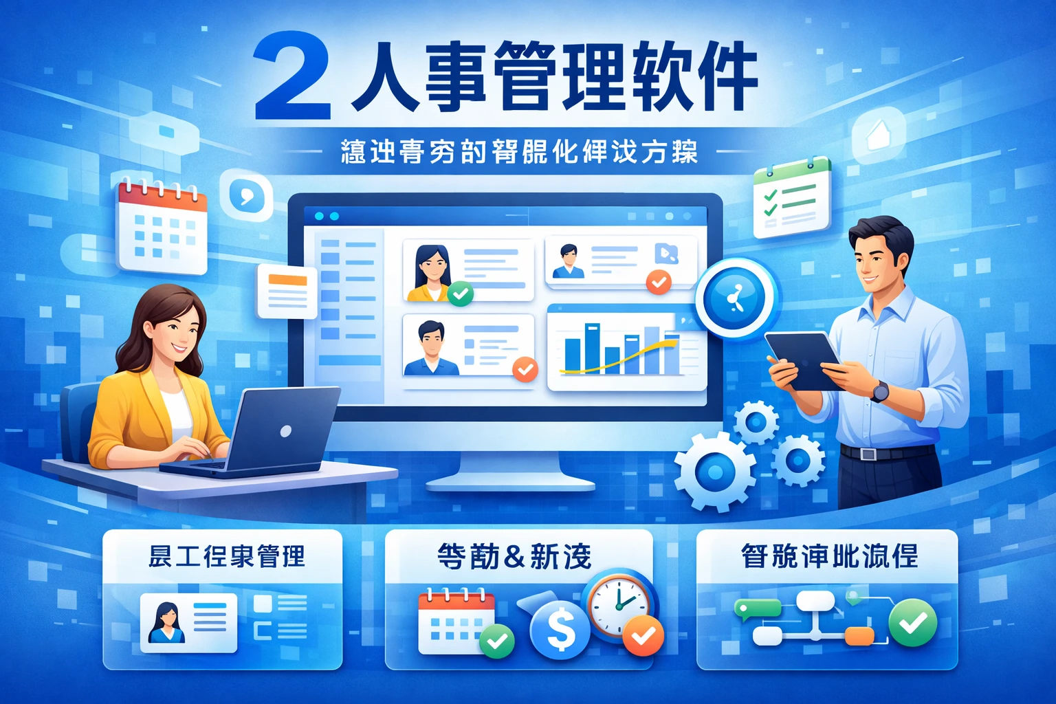 2 人事管理软件：基础事务的智能化解决方案