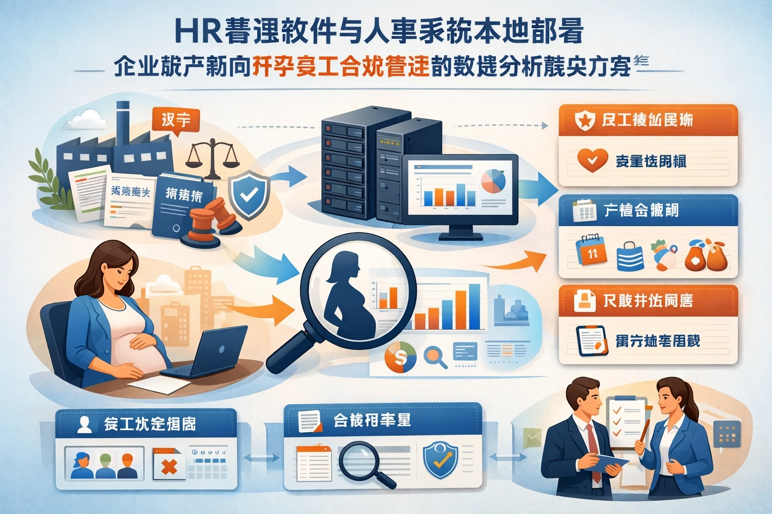 HR管理软件与人事系统本地部署：企业破产期间怀孕员工合规管理的数据分析解决方案