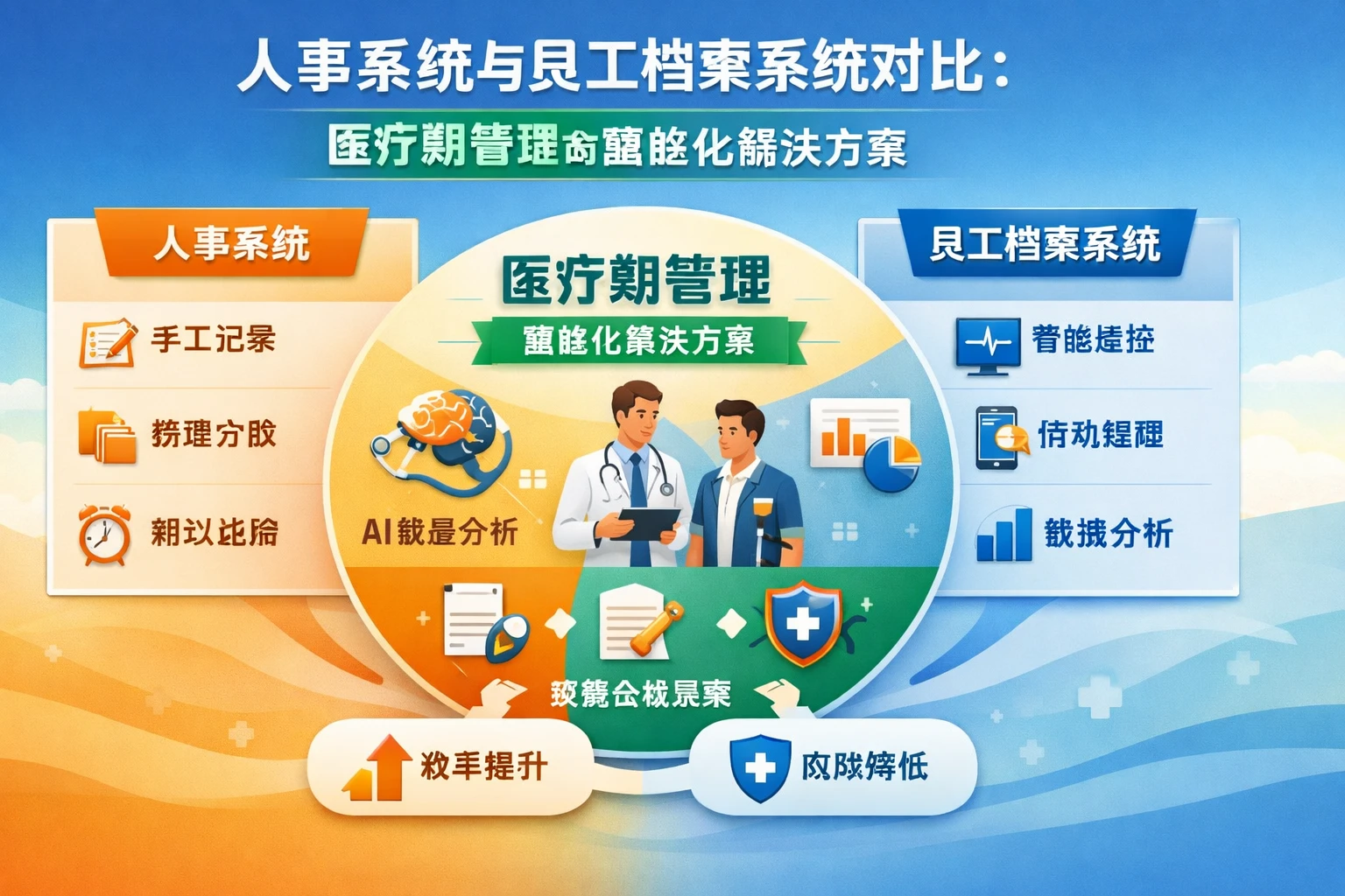人事系统与员工档案系统对比：医疗期管理的智能化解决方案