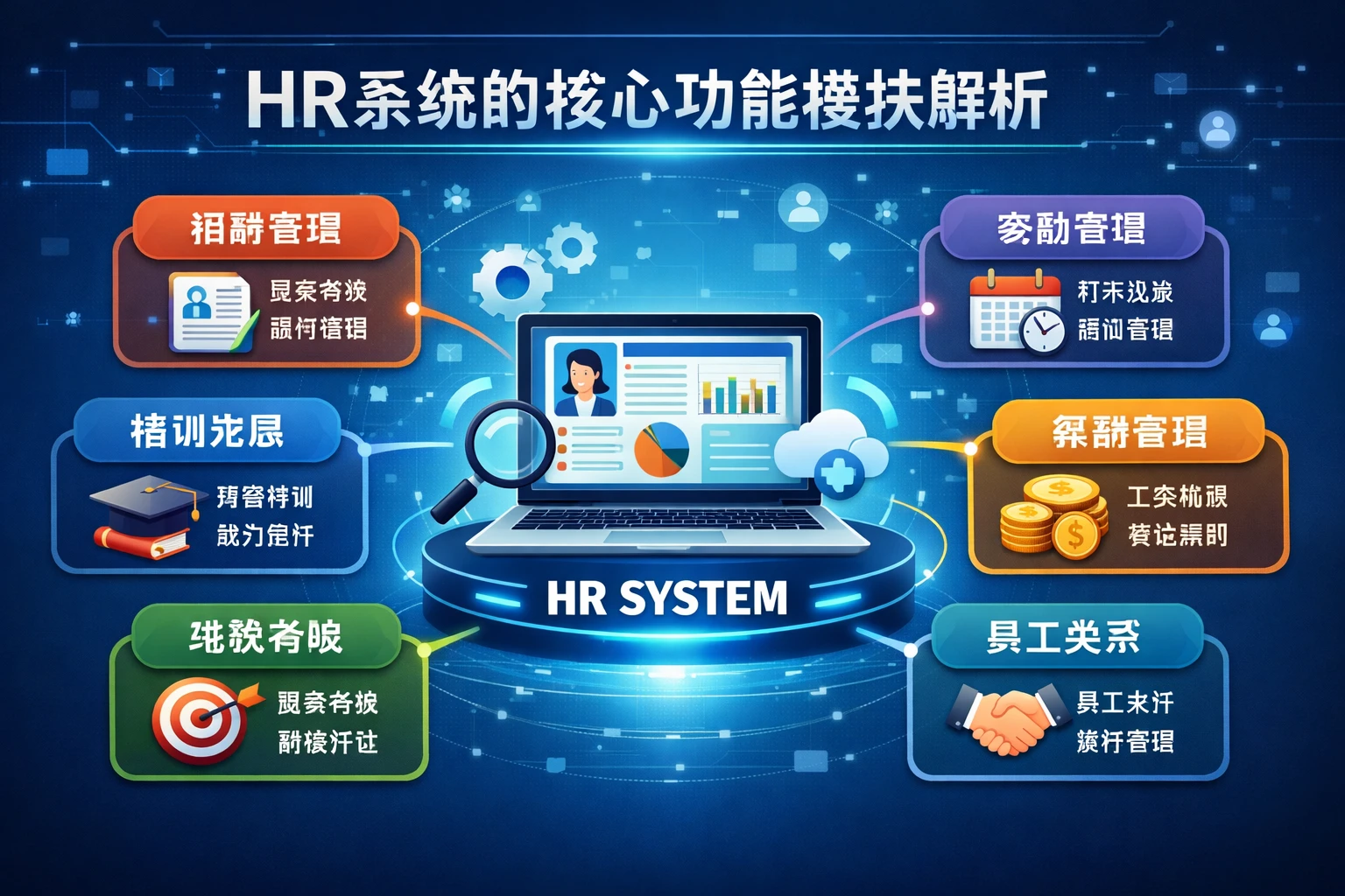 HR系统的核心功能模块解析
