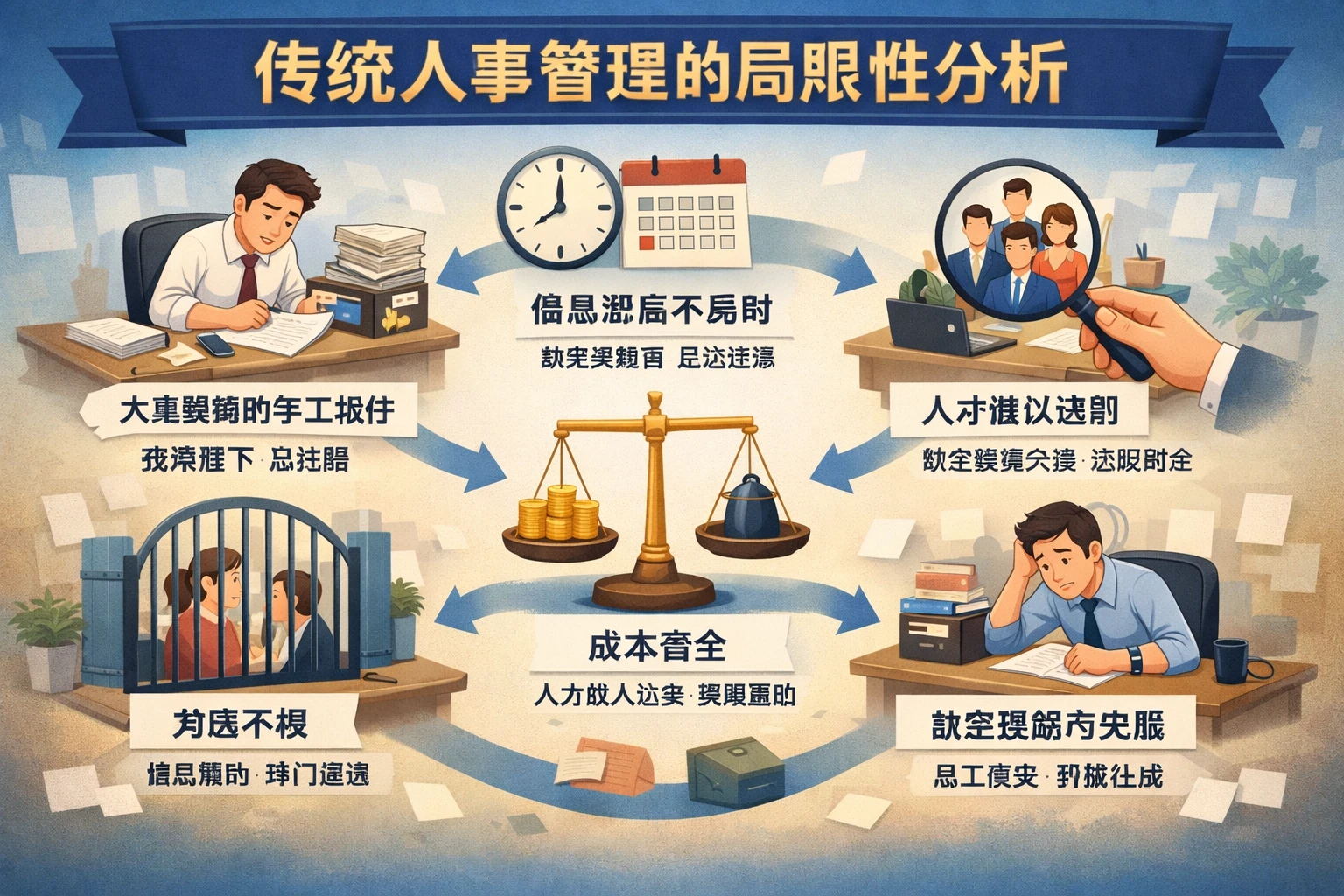 传统人事管理的局限性分析