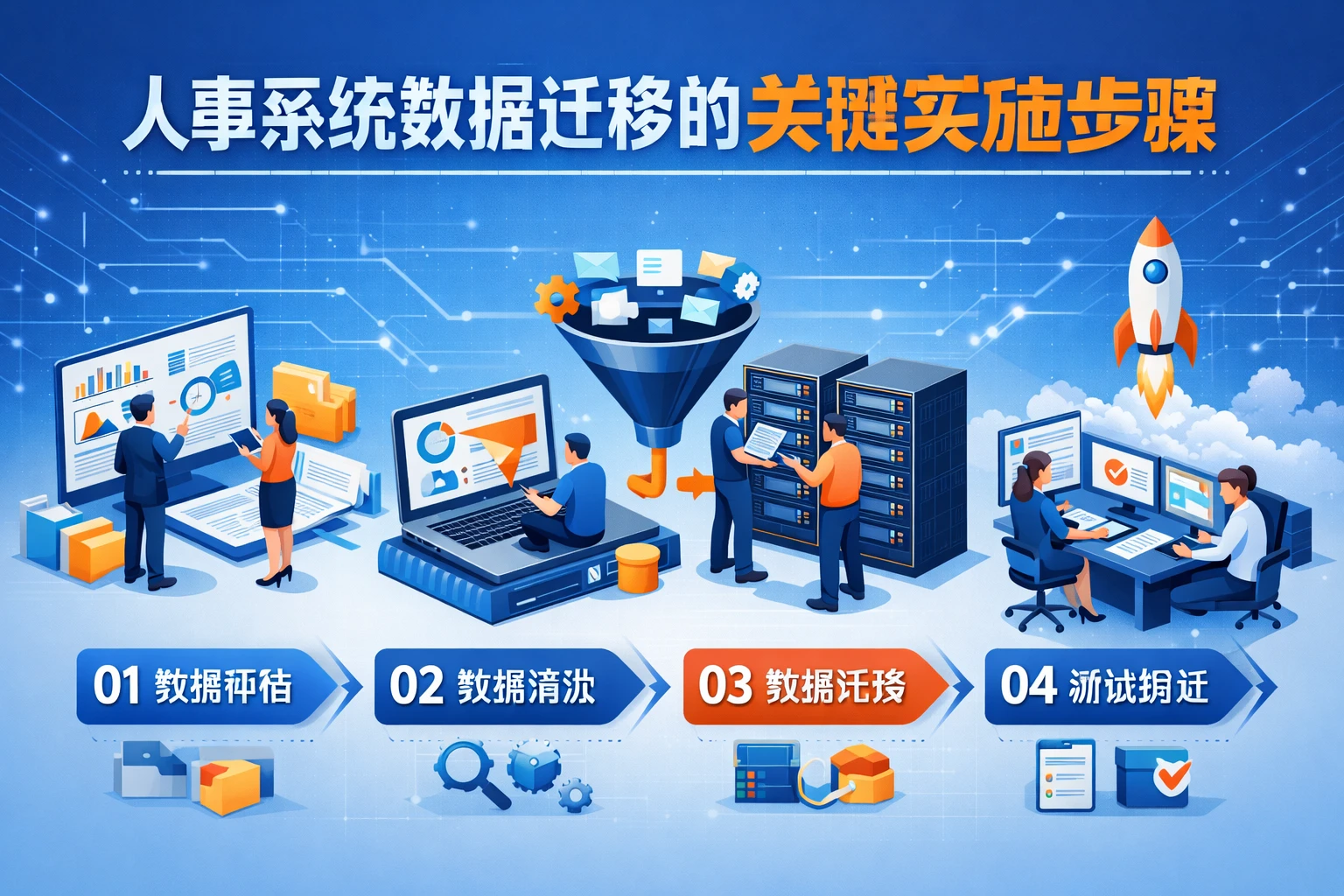 人事系统数据迁移的关键实施步骤