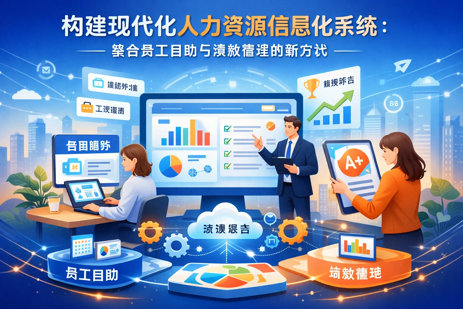 构建现代化人力资源信息化系统：整合员工自助与绩效管理的新范式