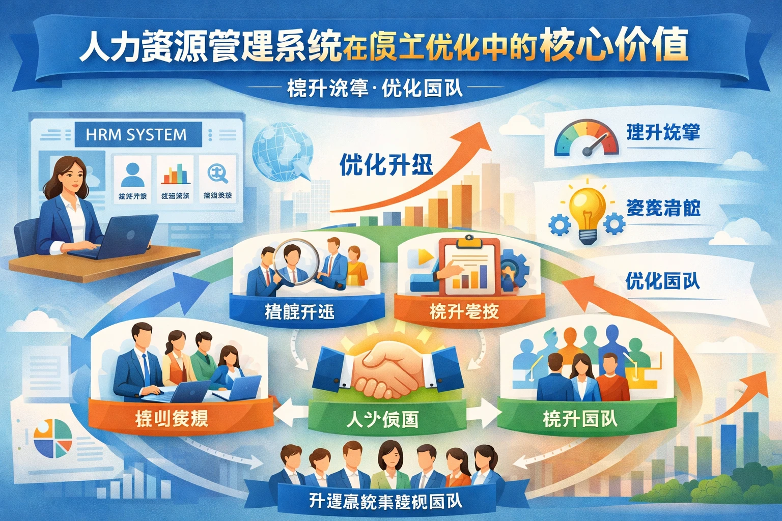 人力资源管理系统在员工优化中的核心价值