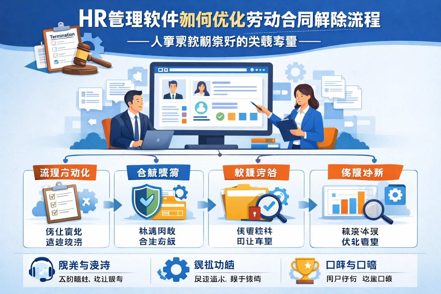 HR管理软件如何优化劳动合同解除流程——人事系统哪家好的关键考量