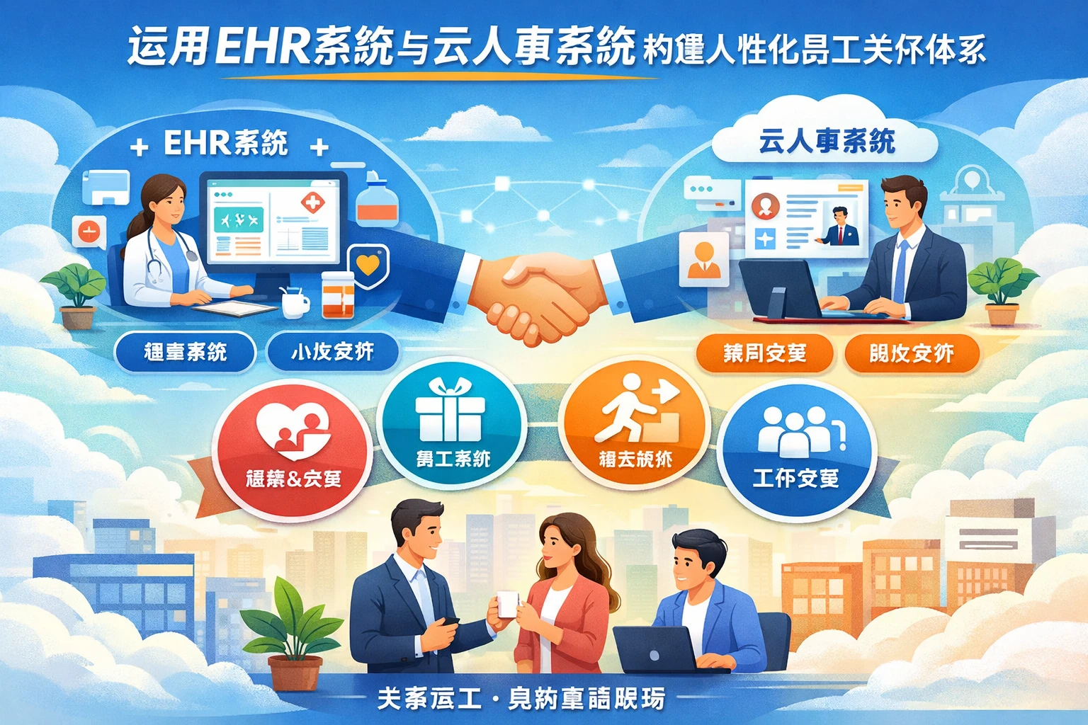 运用EHR系统与云人事系统构建人性化员工关怀体系