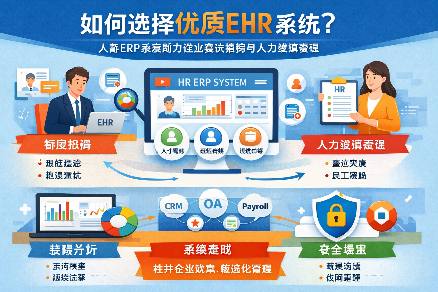 如何选择优质ehr系统：人事ERP系统助力企业高效招聘与人力资源管理