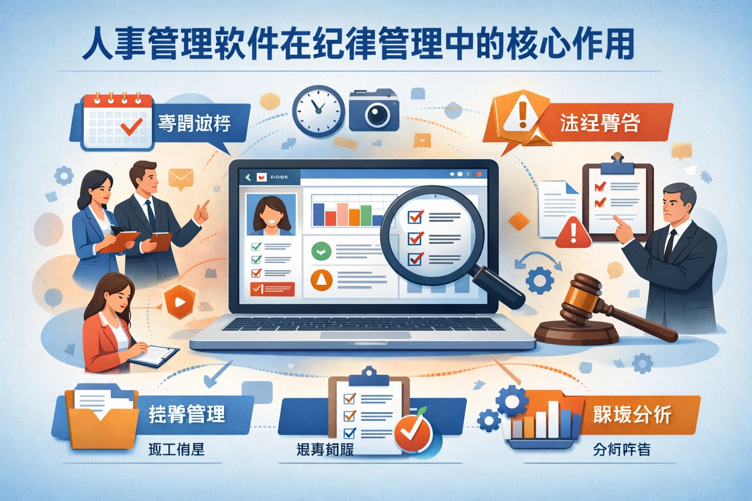 人事管理软件在纪律管理中的核心作用
