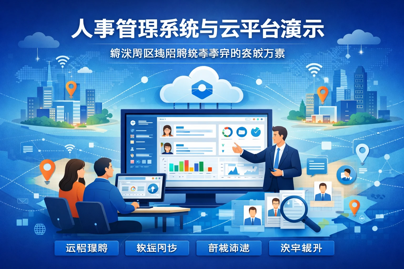 人事管理系统与云平台演示：解决跨区域招聘效率差异的终极方案