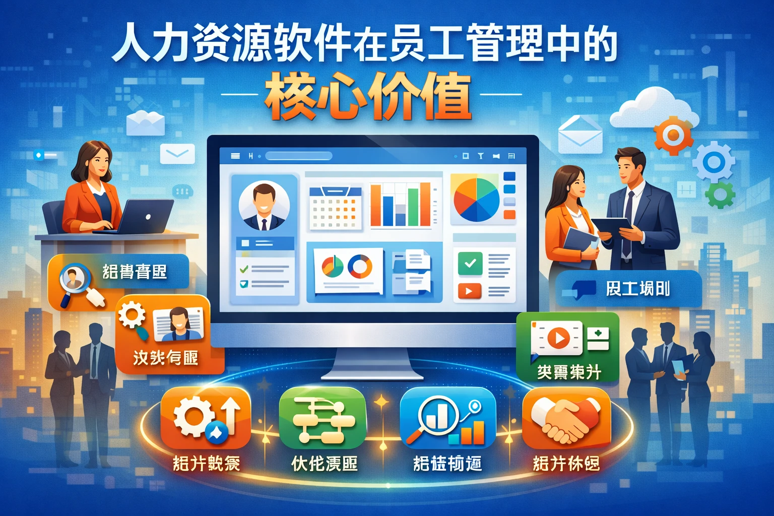 人力资源软件在员工管理中的核心价值