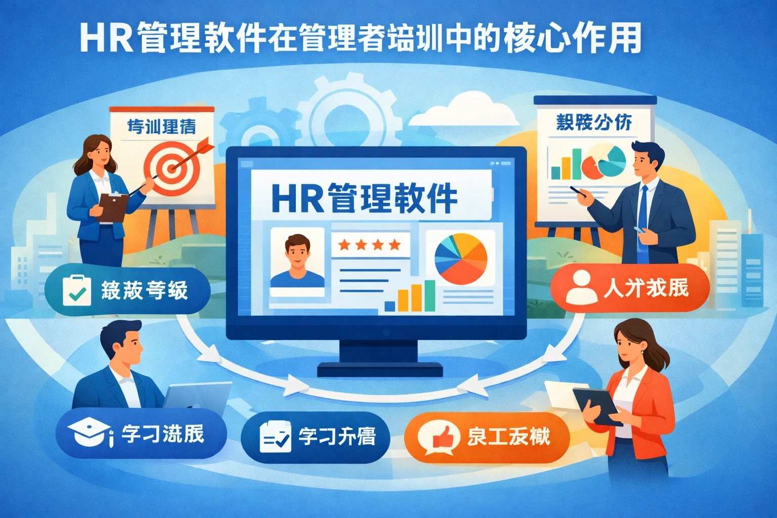 HR管理软件在管理者培训中的核心作用