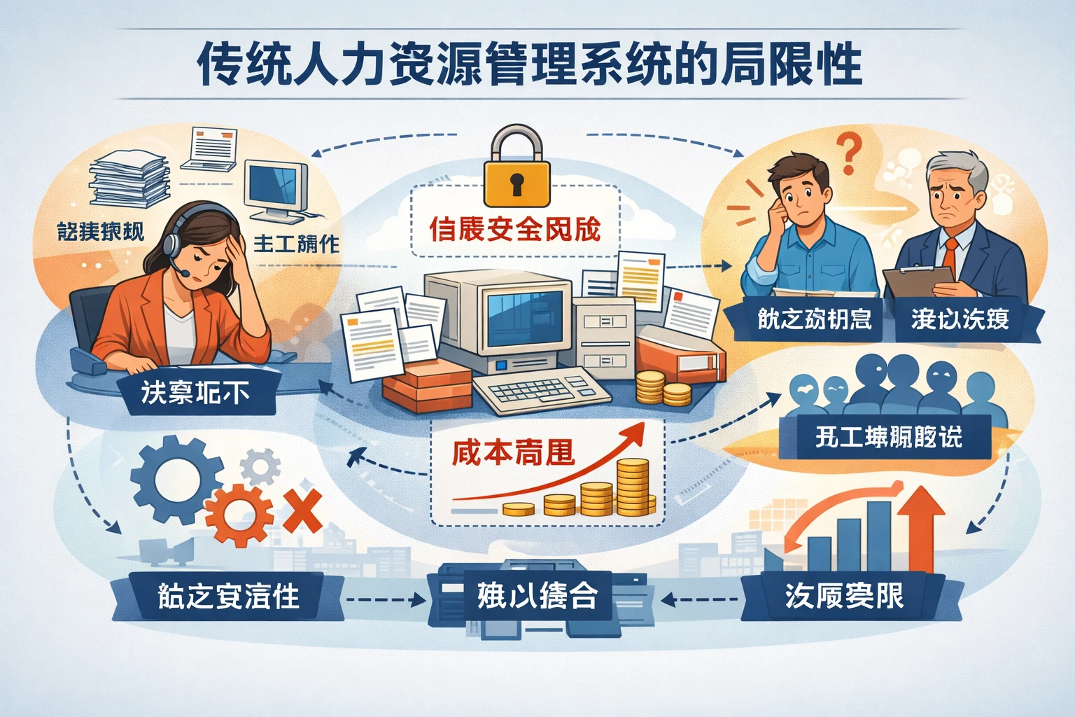 传统人力资源管理系统的局限性