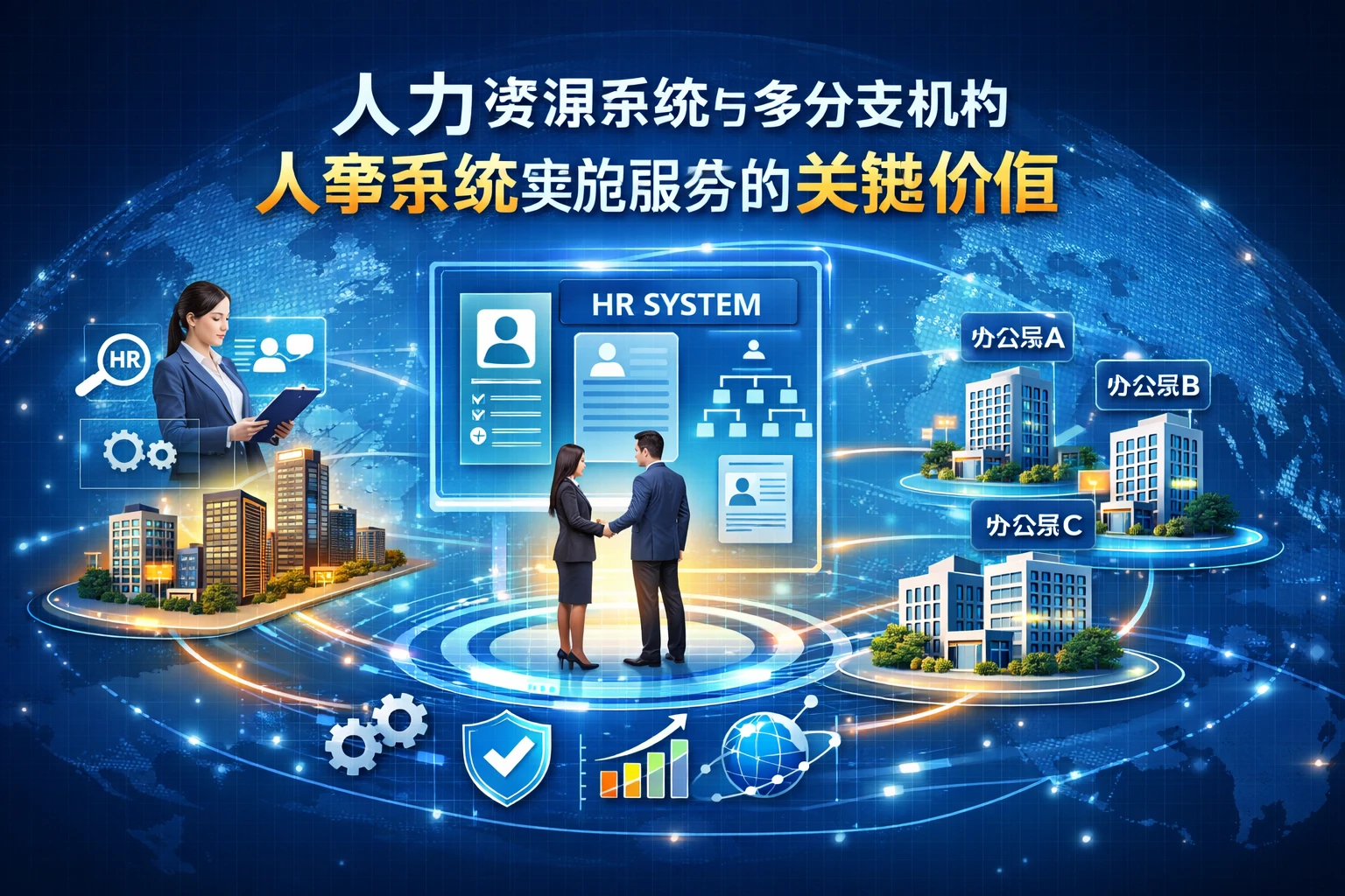 人力资源系统与多分支机构人事系统实施服务的关键价值