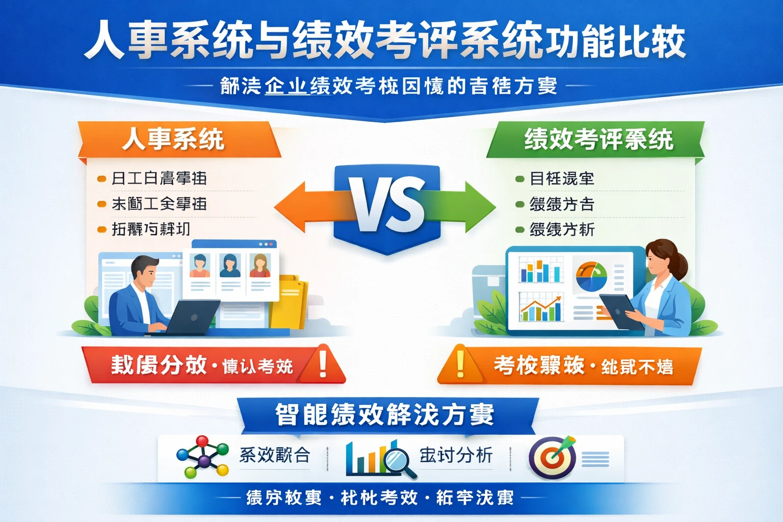人事系统与绩效考评系统功能比较：解决企业绩效考核困境的智能方案