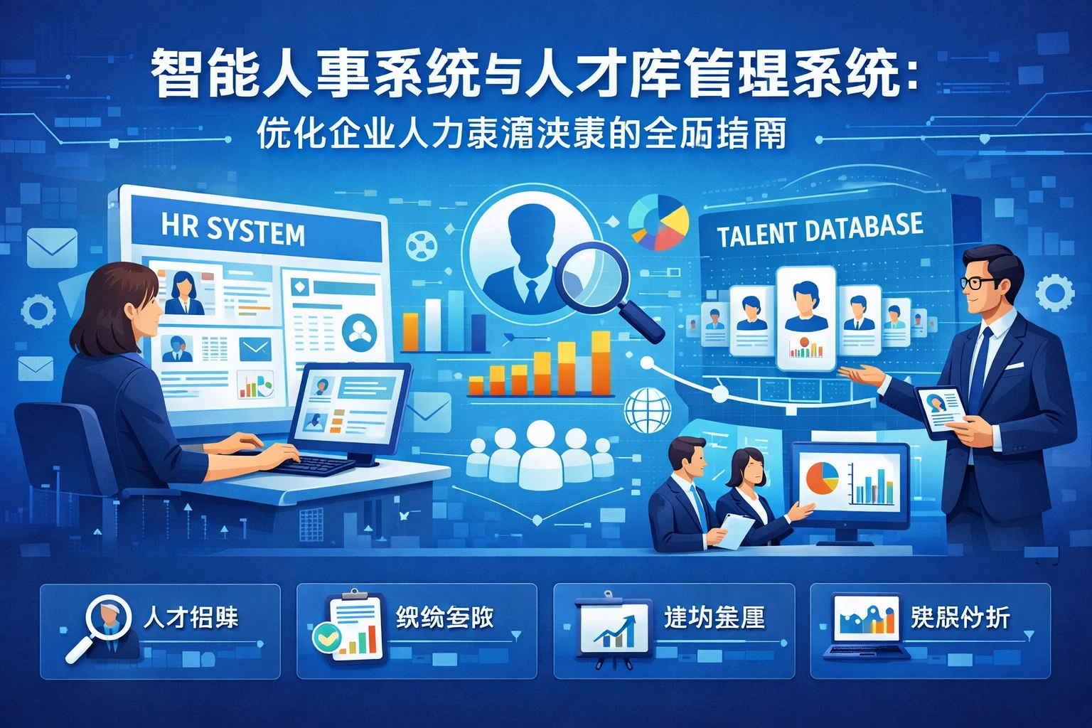 智能人事系统与人才库管理系统：优化企业人力资源决策的全面指南