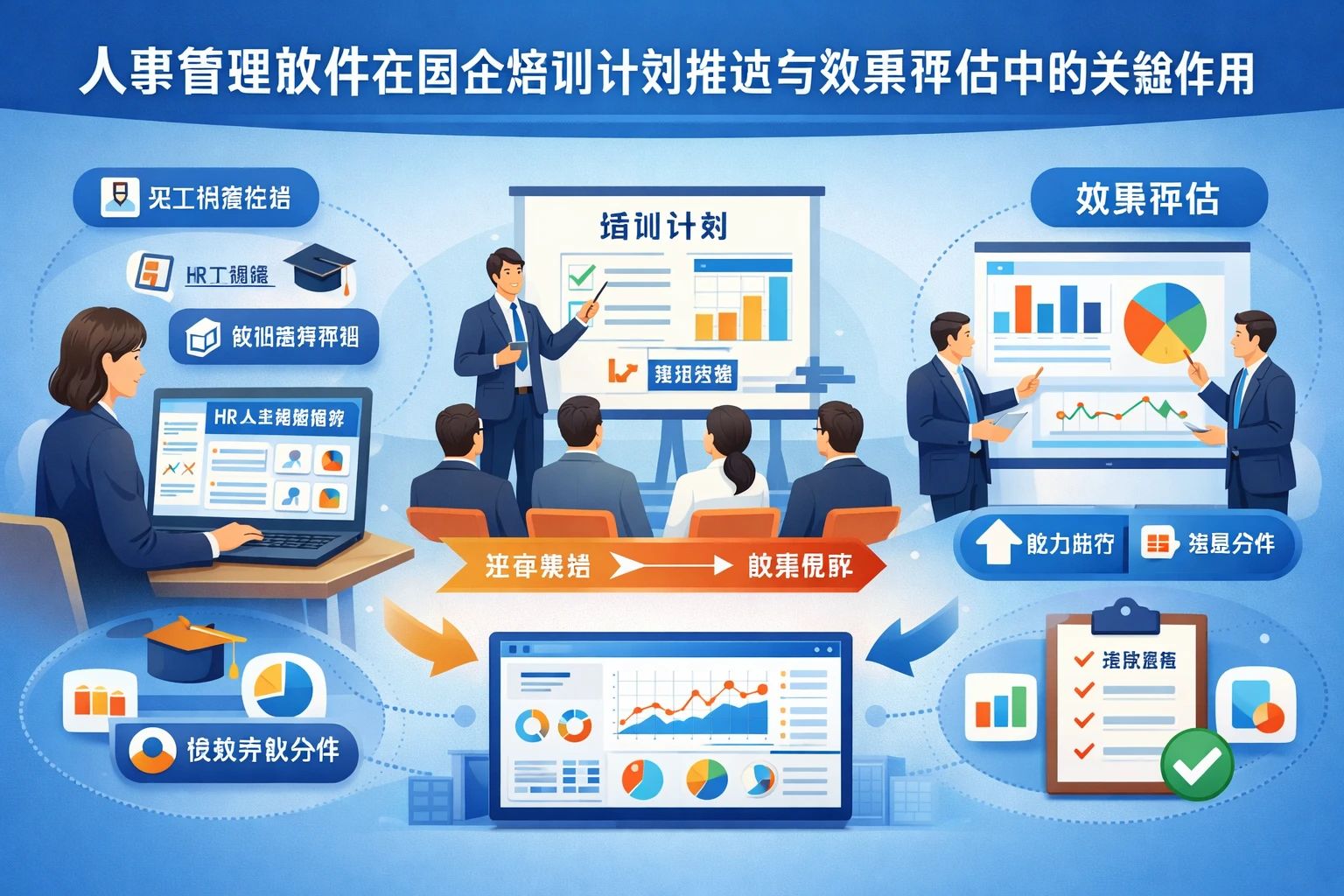 人事管理软件在国企培训计划推进与效果评估中的关键作用