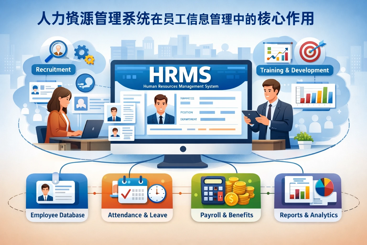 人力资源管理系统在员工信息管理中的核心作用