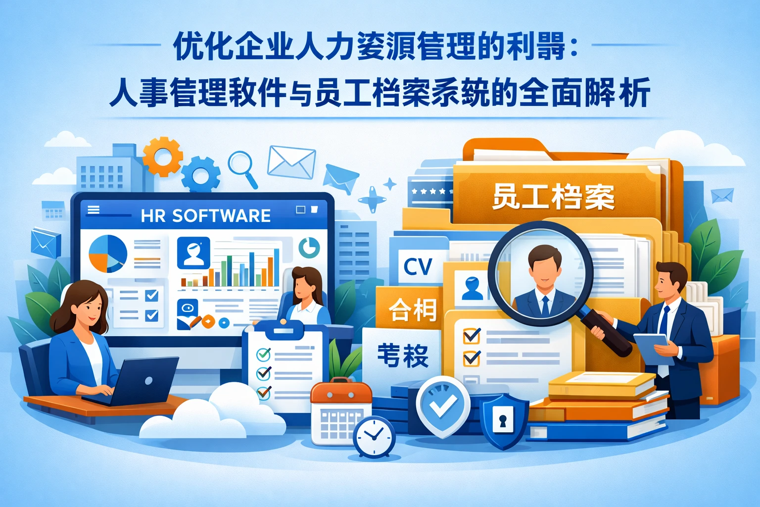 优化企业人力资源管理的利器:人事管理软件与员工档案系统的全面解析