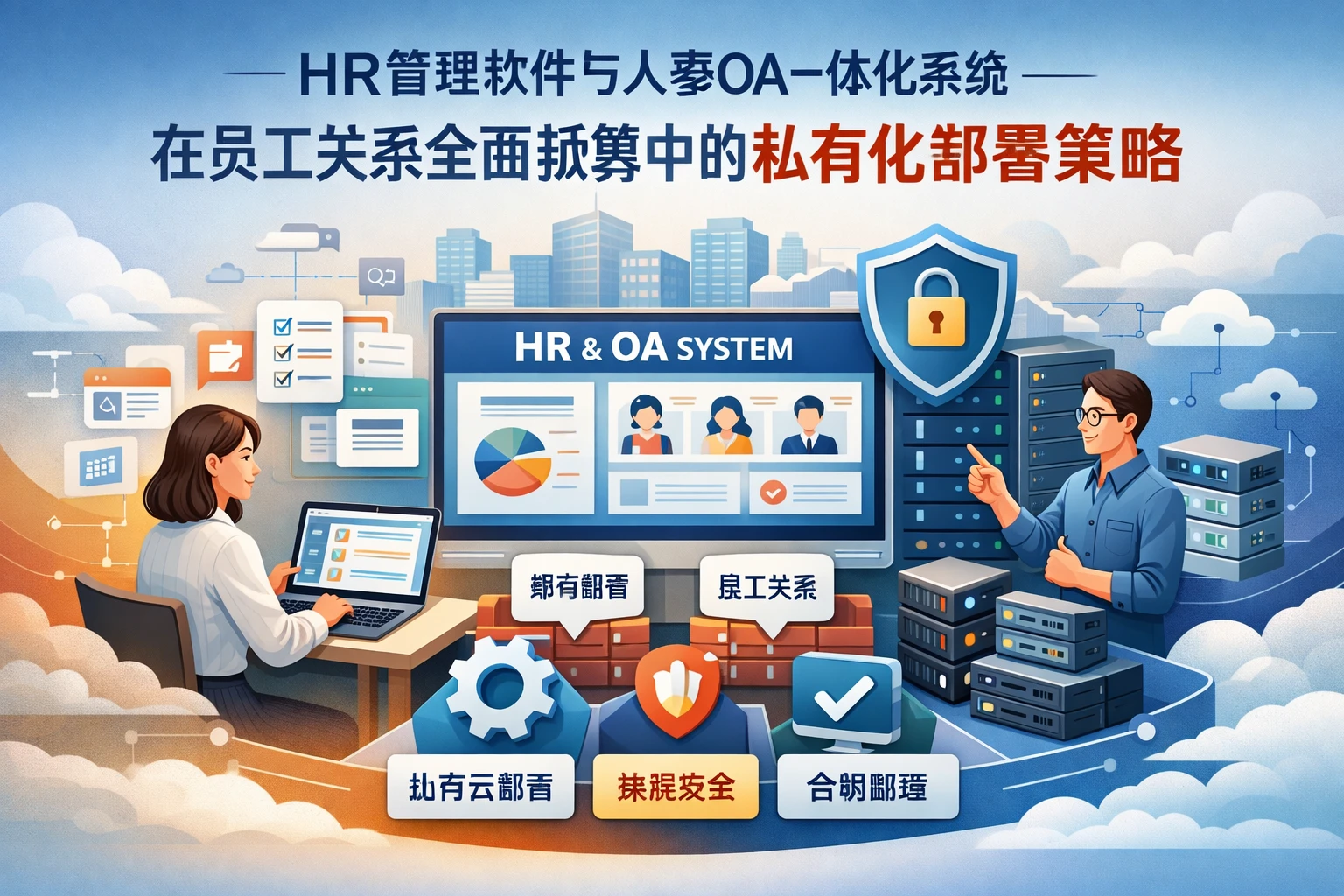 HR管理软件与人事OA一体化系统在员工关系全面预算中的私有化部署策略