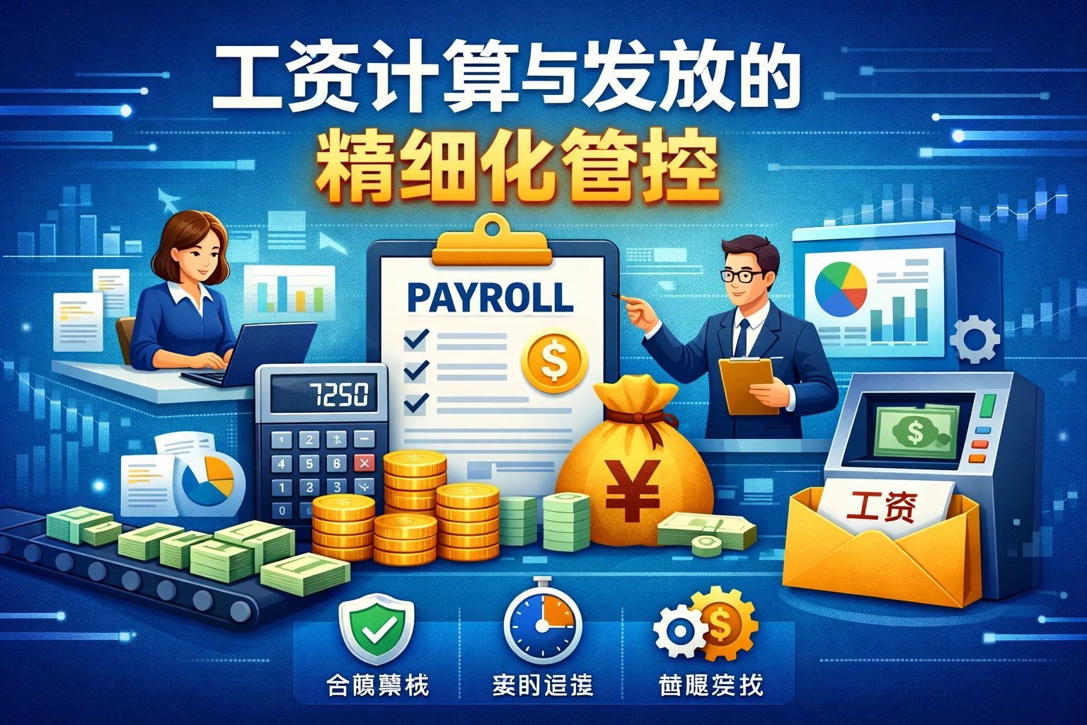 工资计算与发放的精细化管控