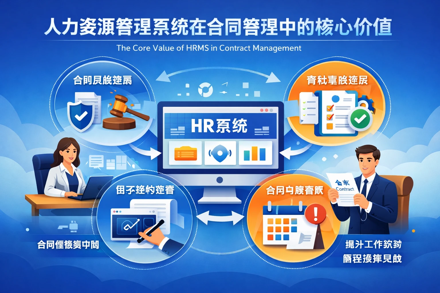人力资源管理系统在合同管理中的核心价值