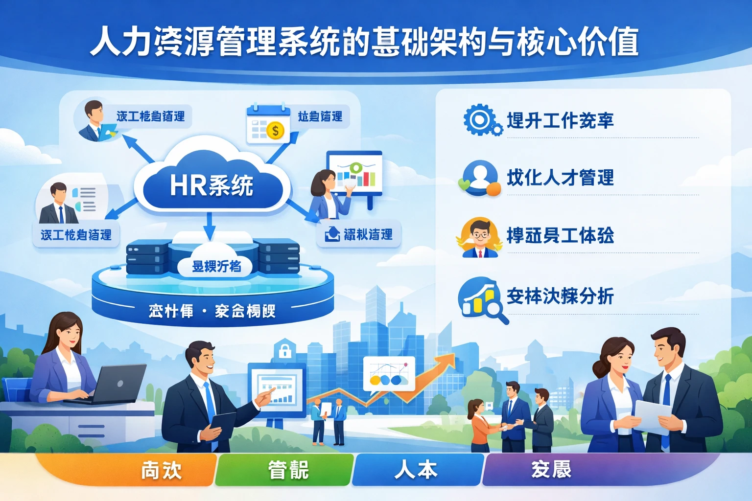 人力资源管理系统的基础架构与核心价值