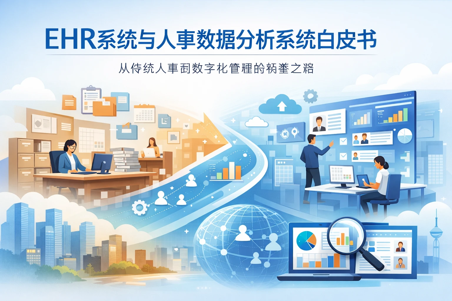 EHR系统与人事数据分析系统白皮书：从传统人事到数字化管理的转型之路
