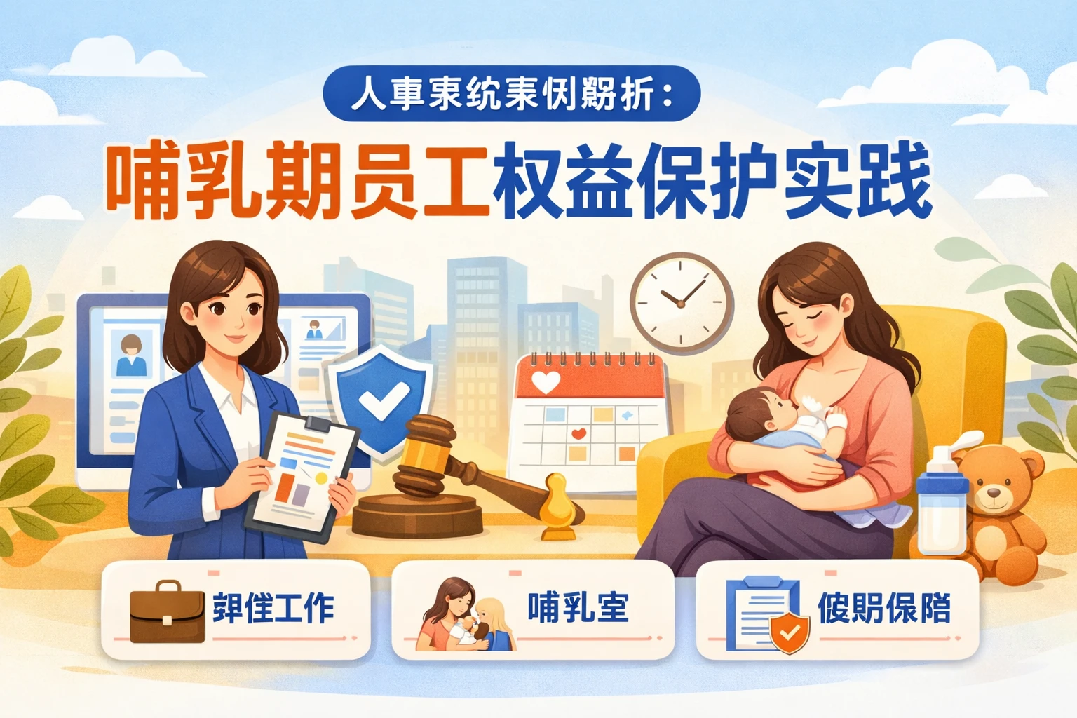 人事系统案例解析：哺乳期员工权益保护实践