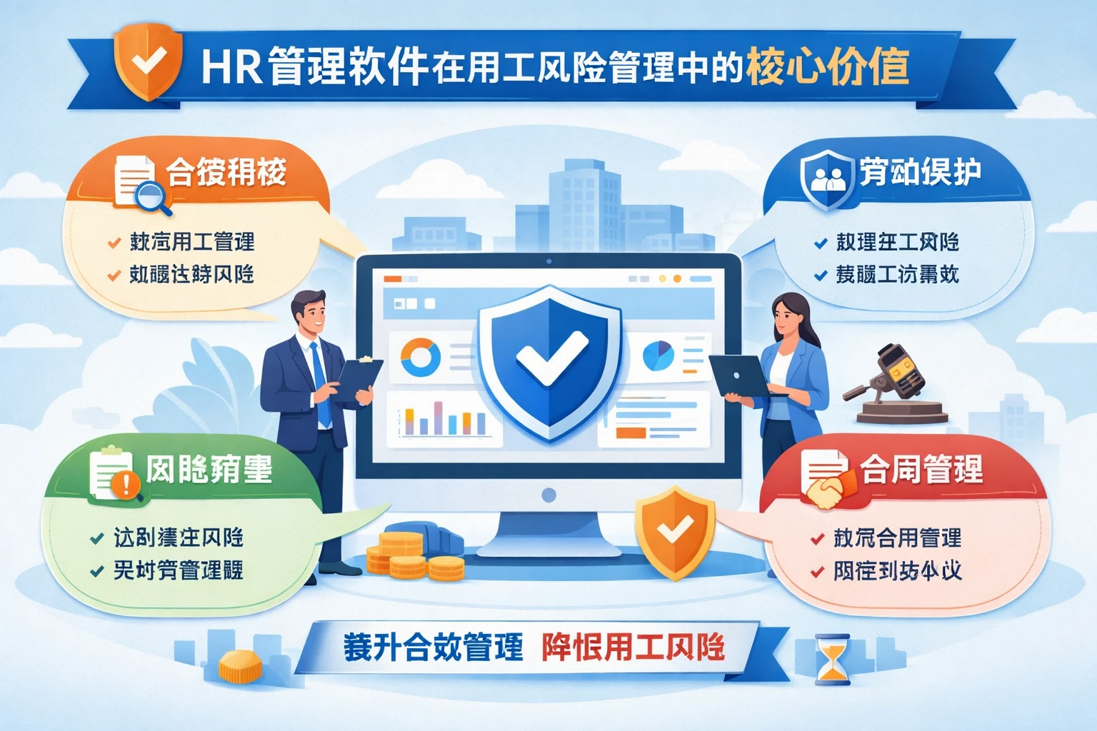 HR管理软件在用工风险管理中的核心价值