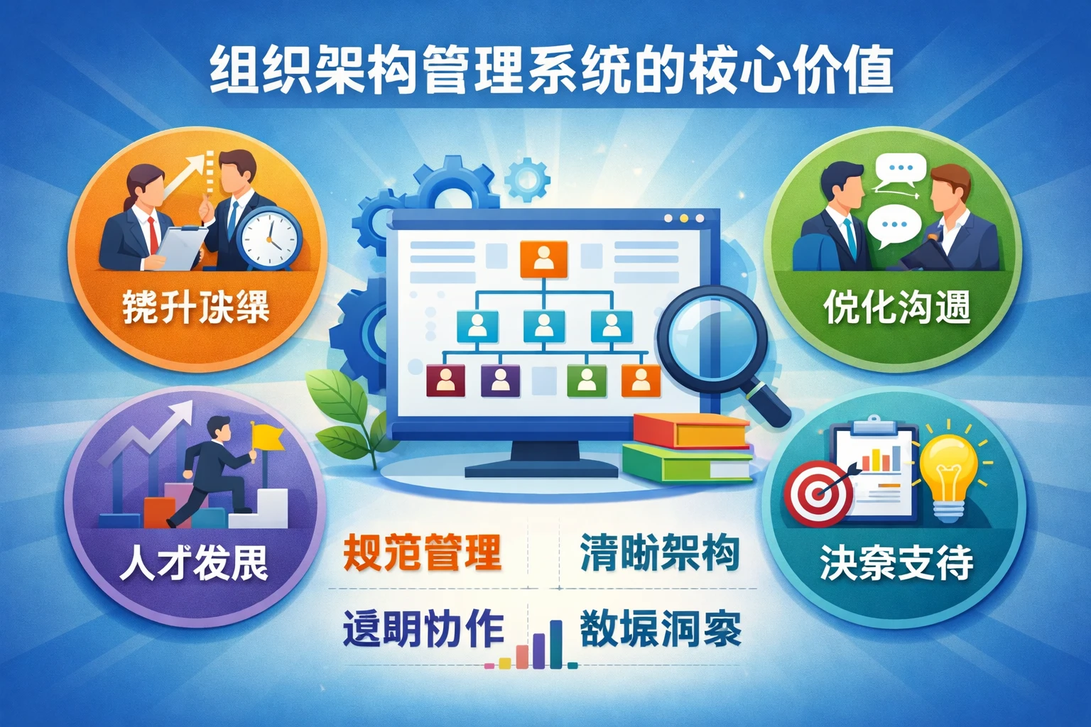 组织架构管理系统的核心价值