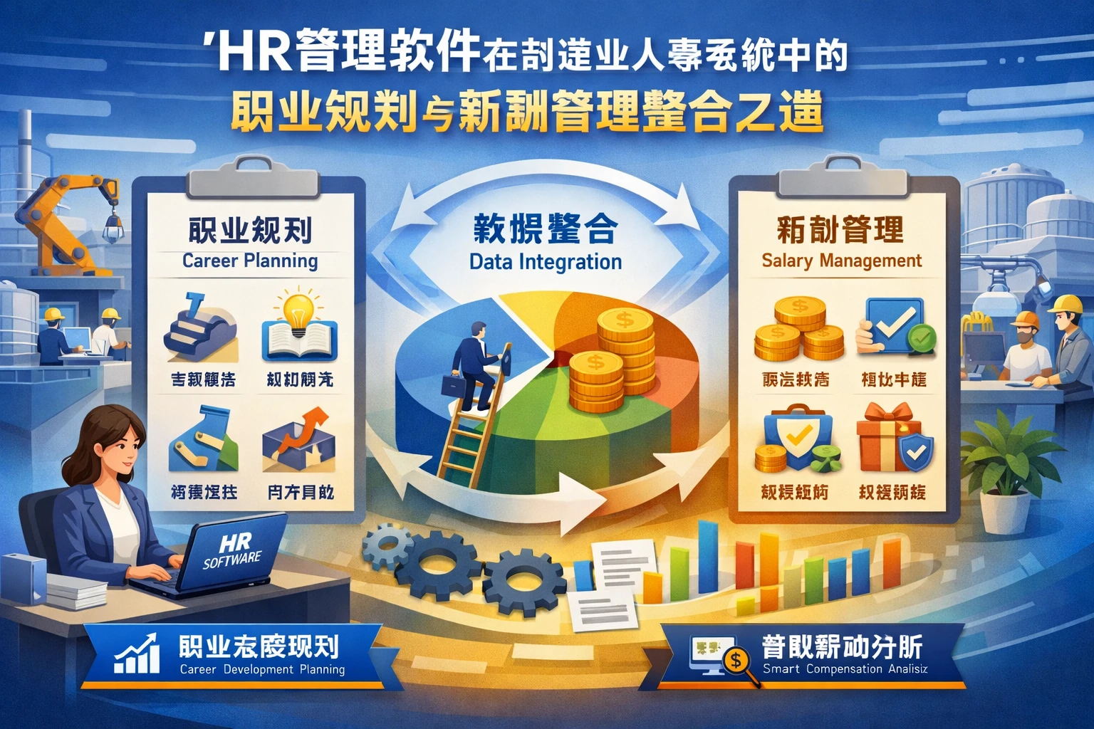 HR管理软件在制造业人事系统中的职业规划与薪酬管理整合之道