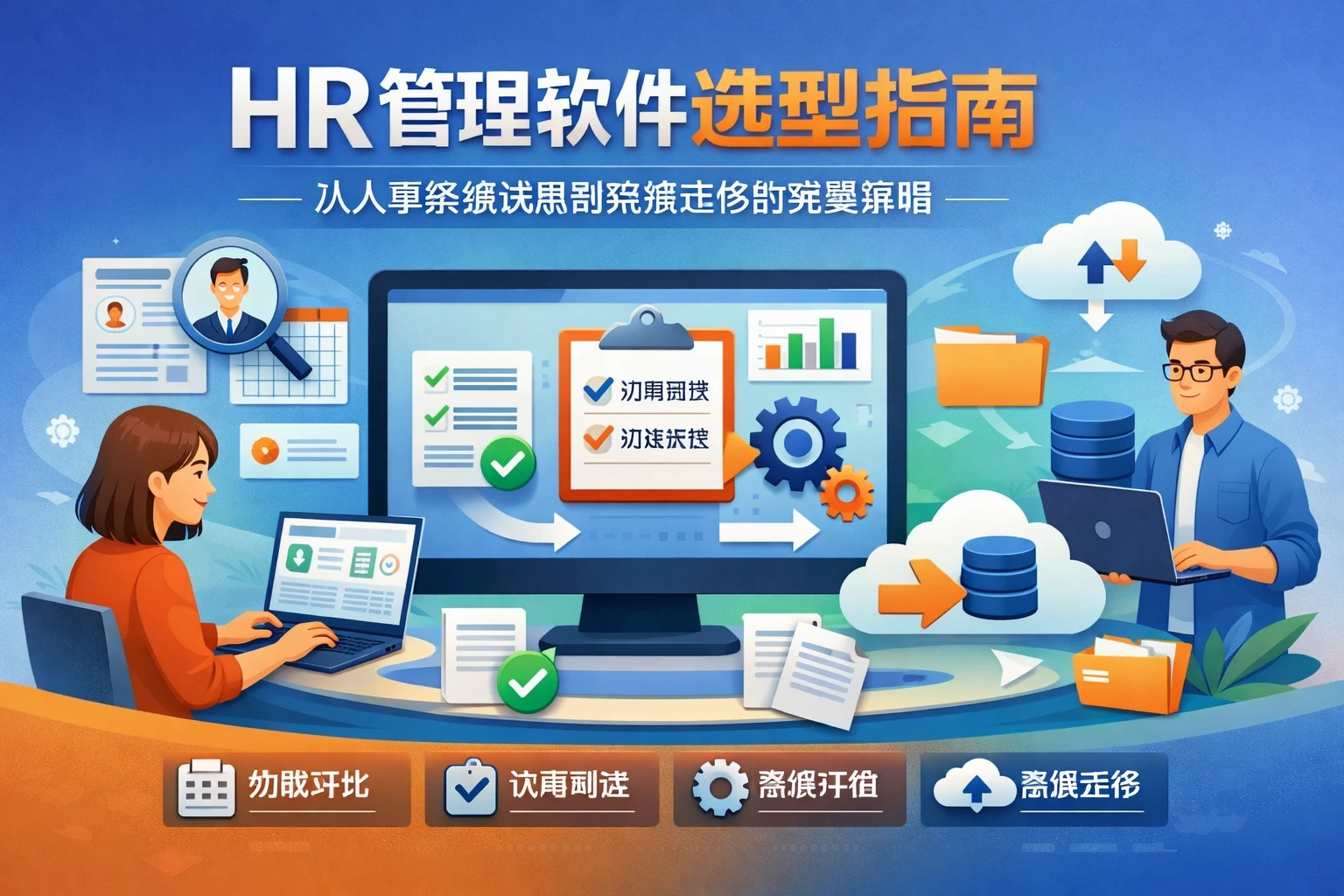 HR管理软件选型指南:从人事系统试用到数据迁移的完整策略