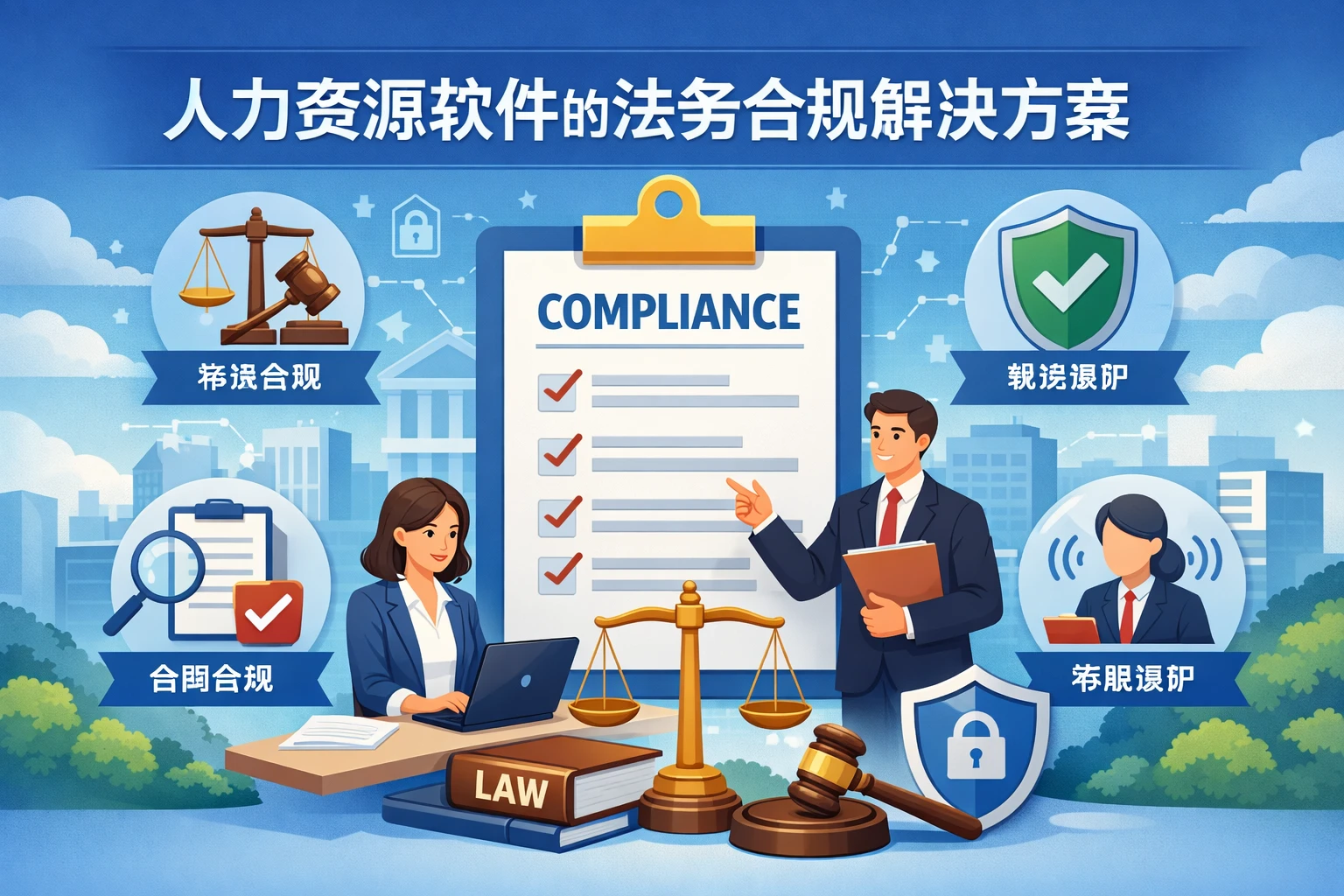 人力资源软件的法务合规解决方案