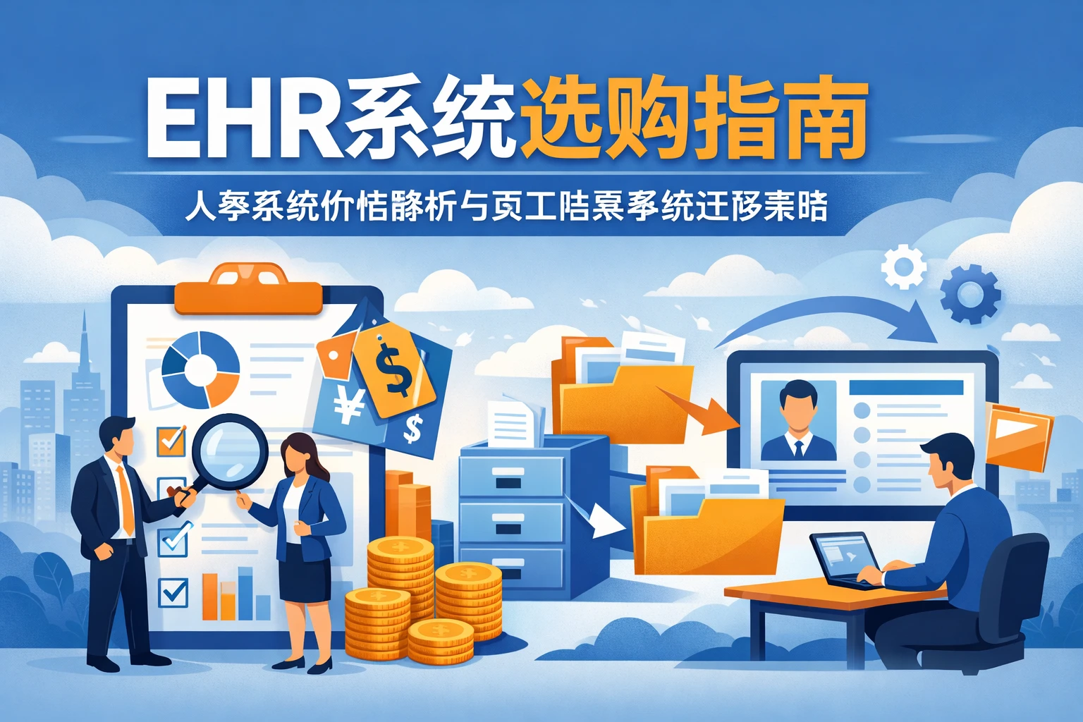 EHR系统选购指南：人事系统价格解析与员工档案系统迁移策略