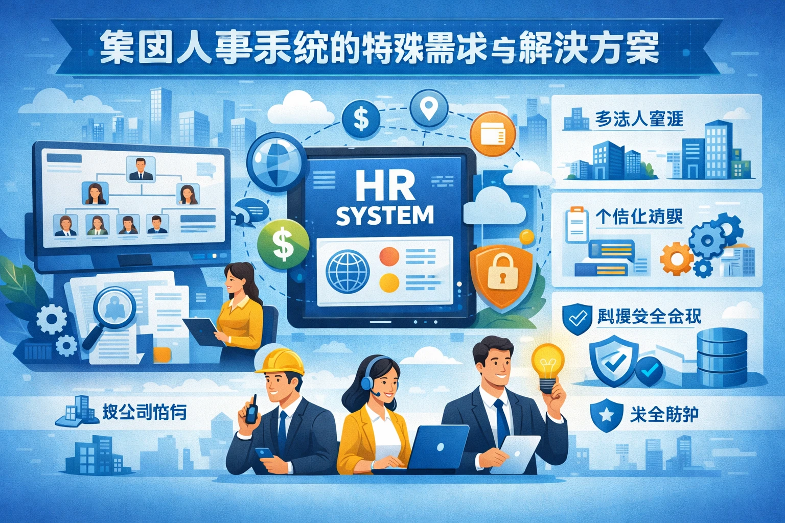 集团人事系统的特殊需求与解决方案