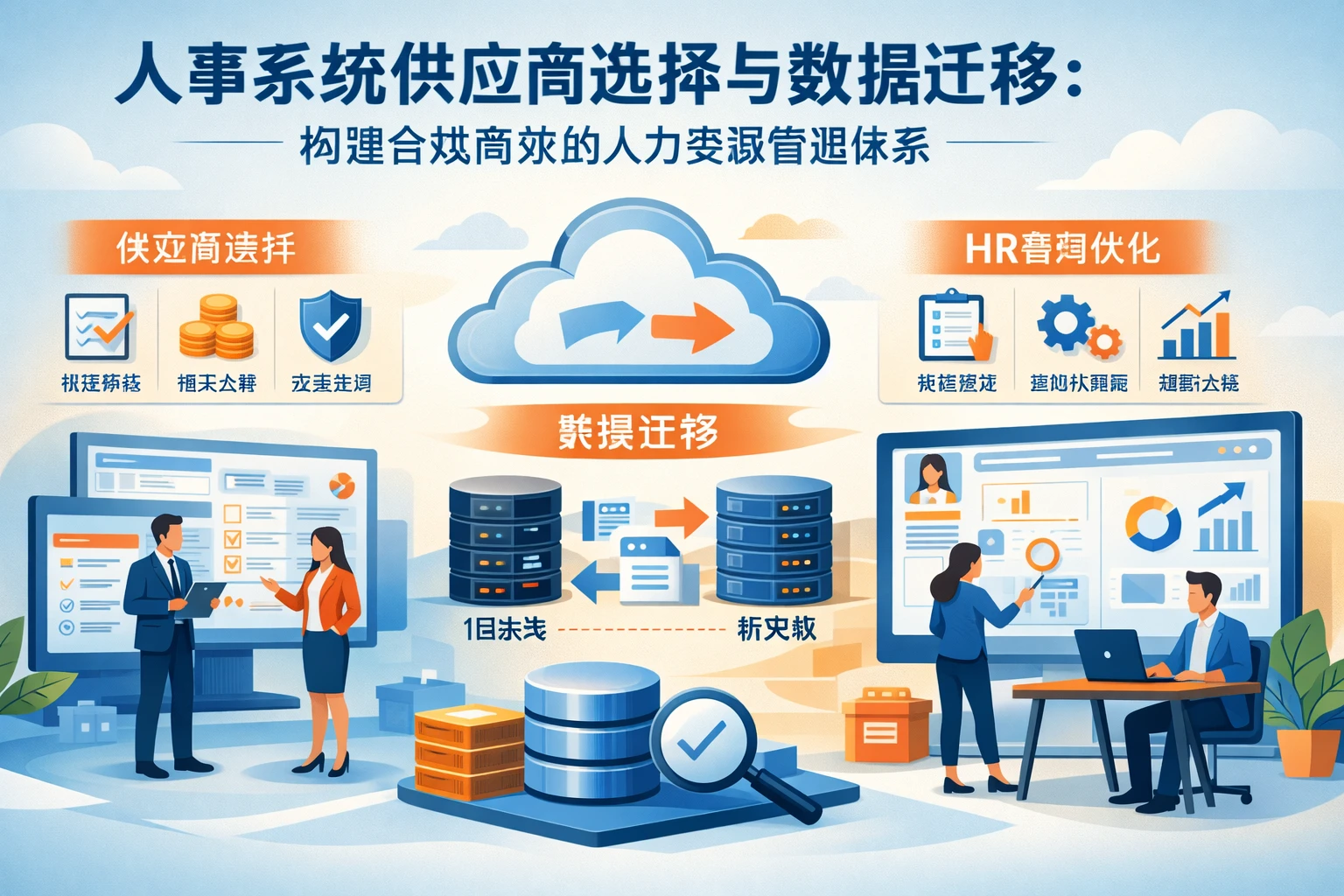 人事系统供应商选择与数据迁移：构建合规高效的人力资源管理体系