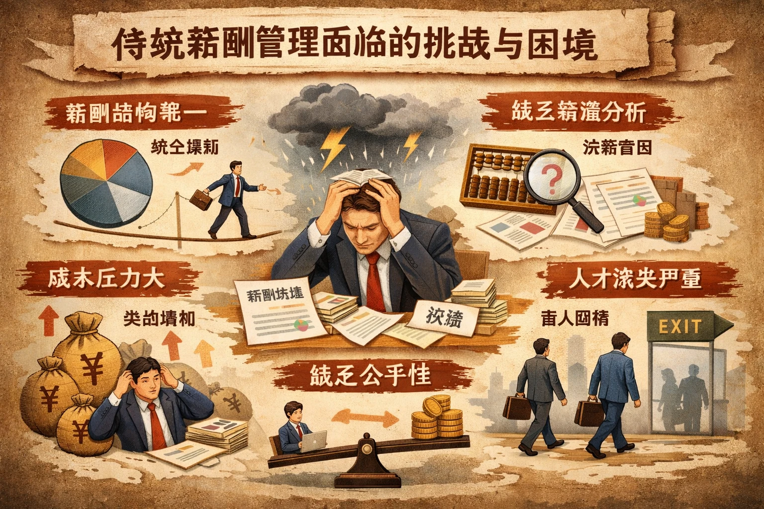 传统薪酬管理面临的挑战与困境