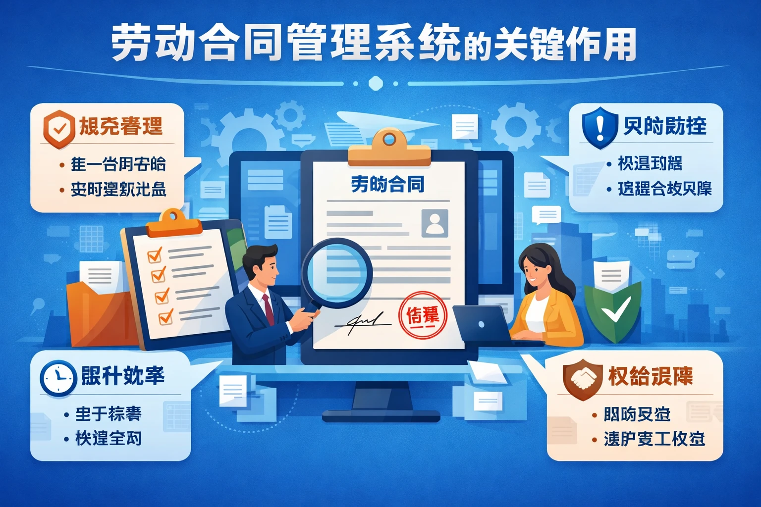 劳动合同管理系统的关键作用