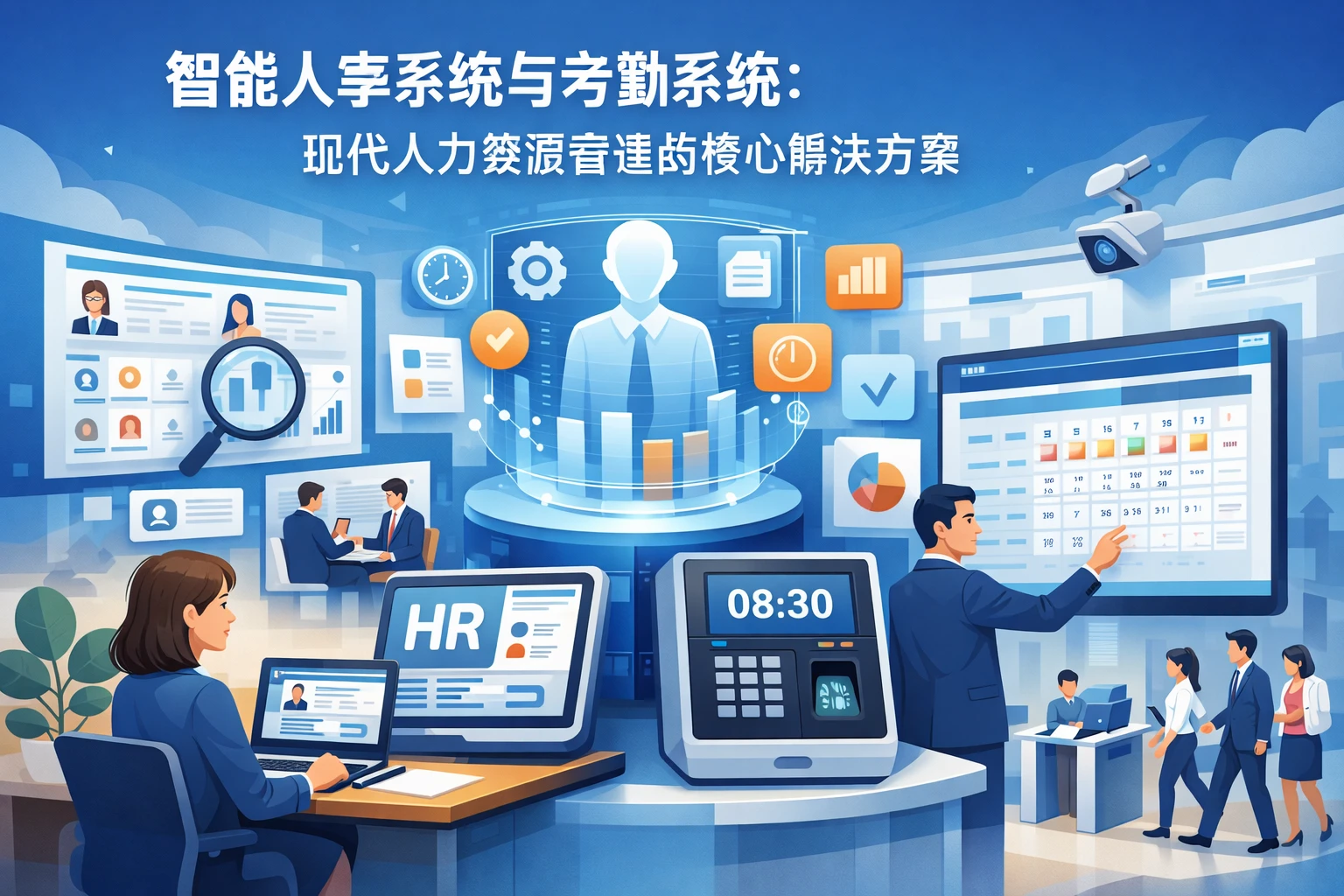 智能人事系统与考勤系统：现代人力资源管理的核心解决方案